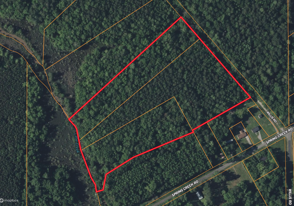 17 Acres Hunting Land with Timber for Sale in Aurora, NC